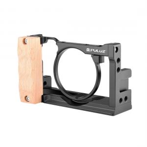  Puluz Kamerabur med trähandtag för Sony RX100 VI / VII