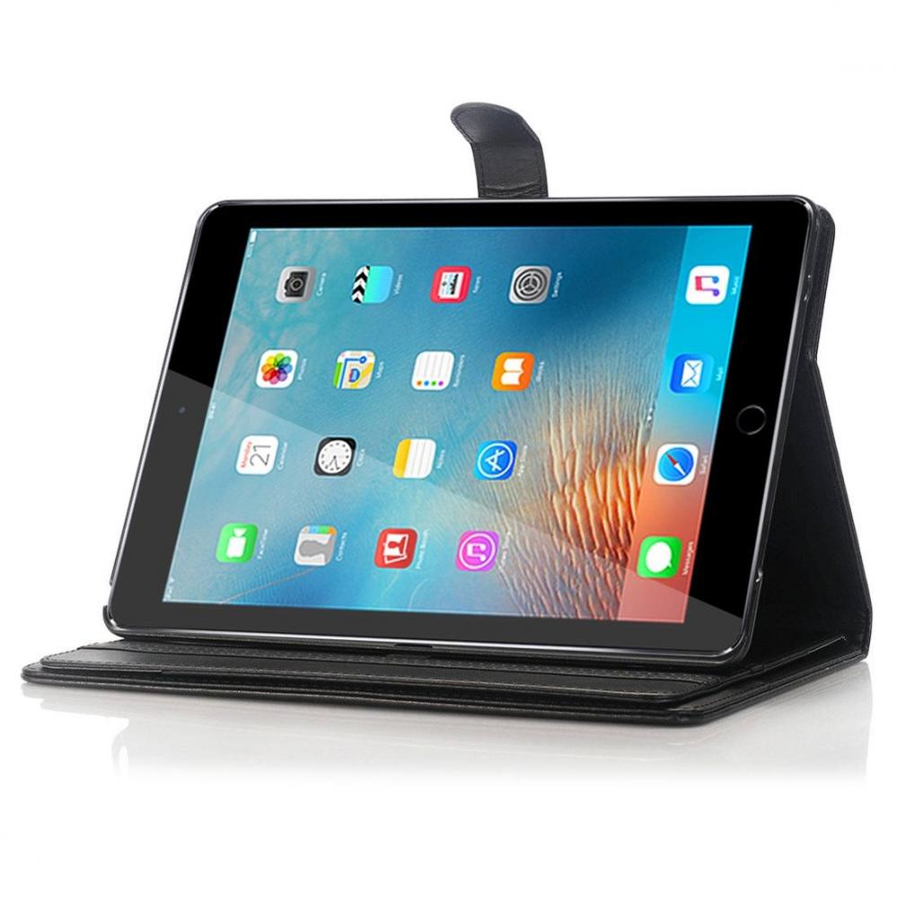  Fodral fr iPad Pro 9.7-tum med extra fack Svart