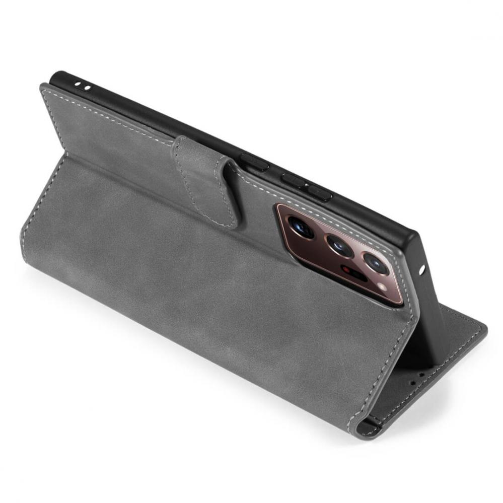  Plånboksfodral för Galaxy Note 20 Ultra Grå - DG.MING