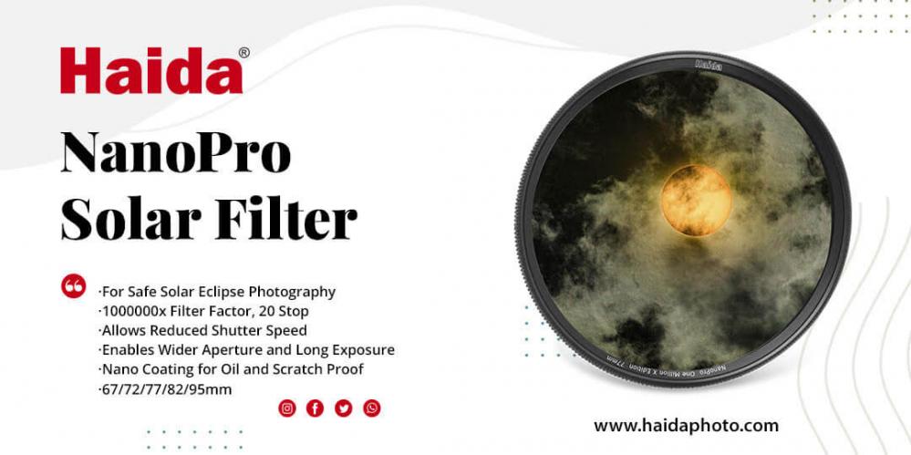  Haida NanoPro One Million X Edition ND Filter 20-Stop Solar filter