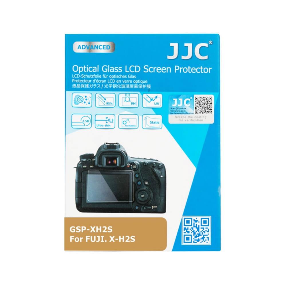  JJC Skrmskydd fr Fujifilm X-H2S optiskt glas 9H