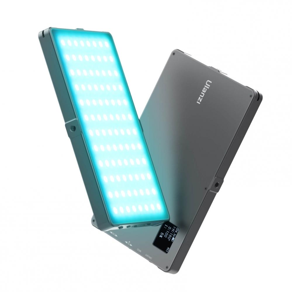 Ulanzi RGB LED-panel för kamera med inbyggt batteri