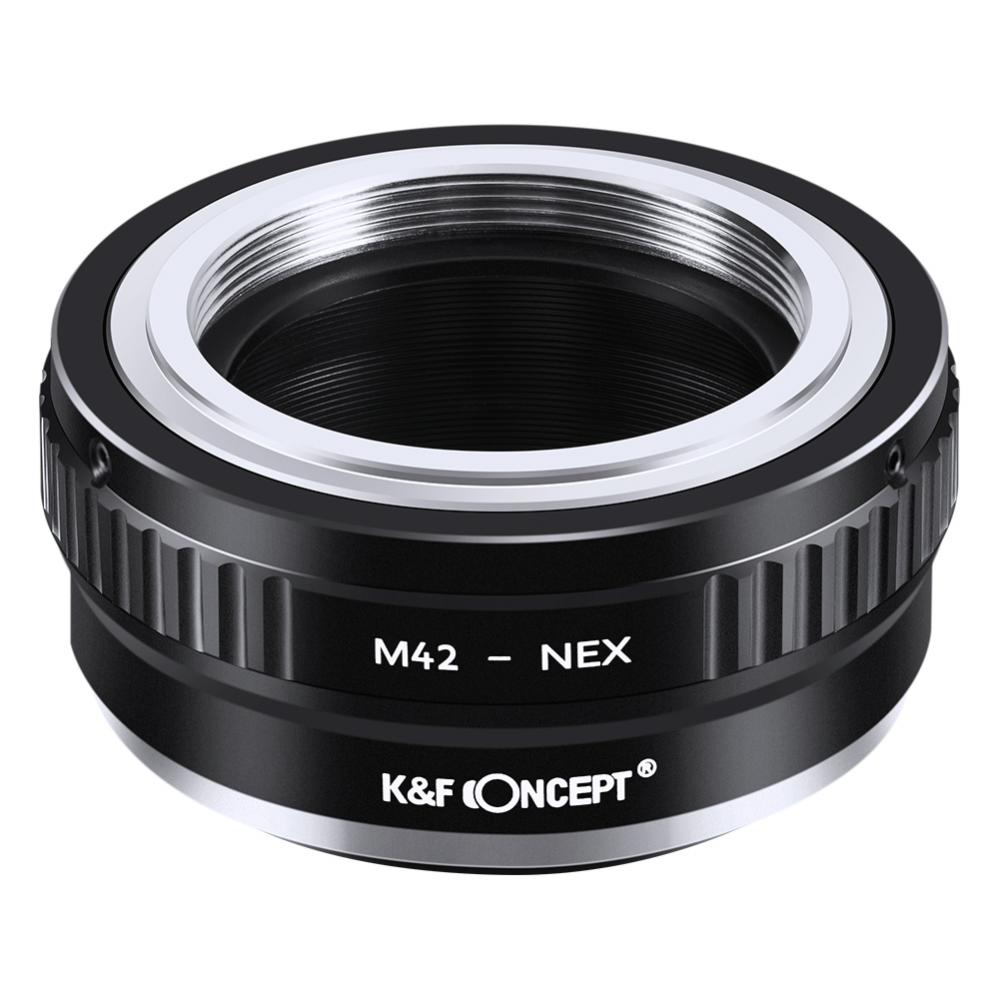 K&F Concept Objektivadapter till M42 objektiv för Sony E kamerahus