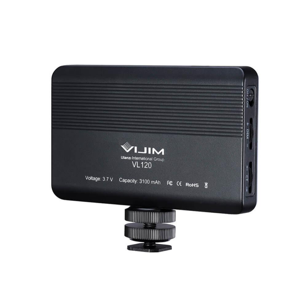VIJIM Videolampa med diffusor & inbyggt batteri