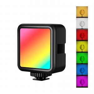  LED-panel i fickformat 2500-9000K+RGB fullfärg - Puluz