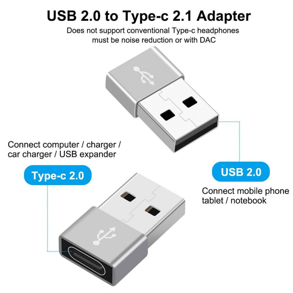  Haweel USB adapter till USB-C