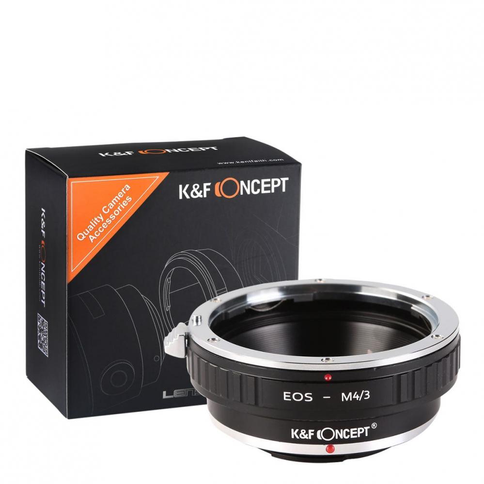 K&F Objektivadapter till Canon EF/EF-S objektiv fr Micro 4/3 kamerahus