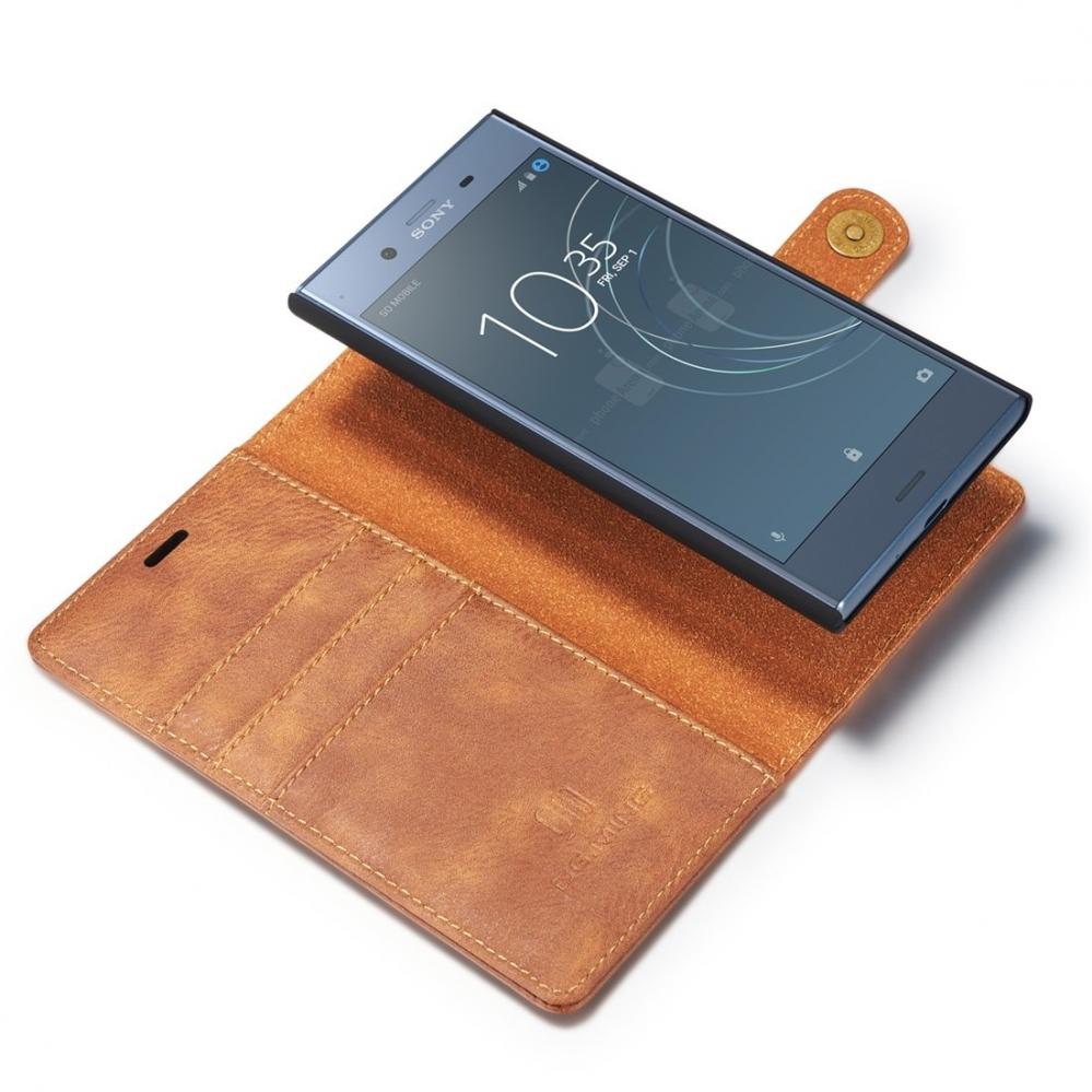 Plånboksfodral med magnetskal för Sony Xperia XZ1 - DG.MING
