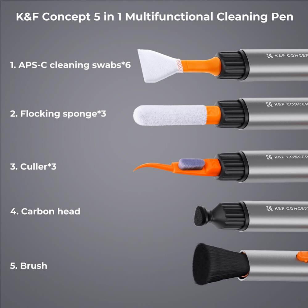  K&F Concept Rengringspenna 5i1-Paket fr APS-C