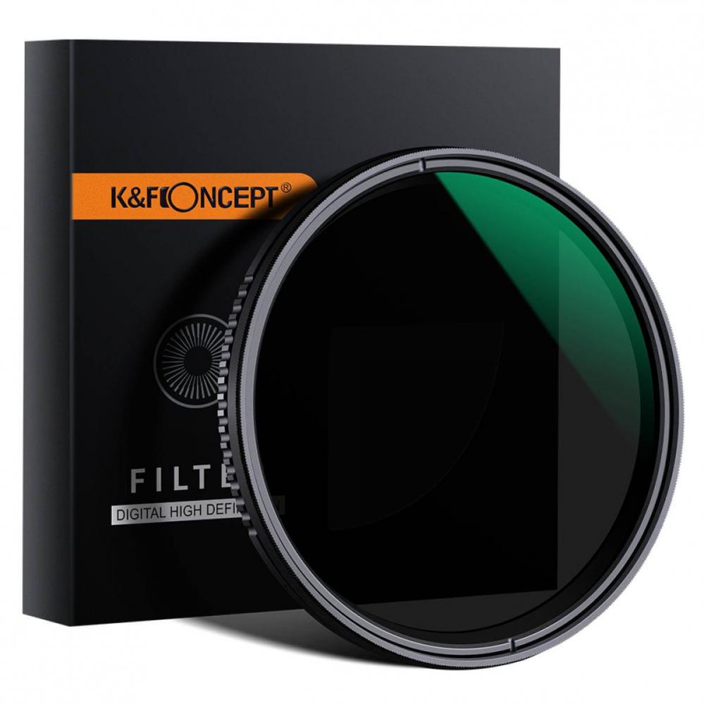 K&F Concept Justerbart ND-Filter ND8-ND2000