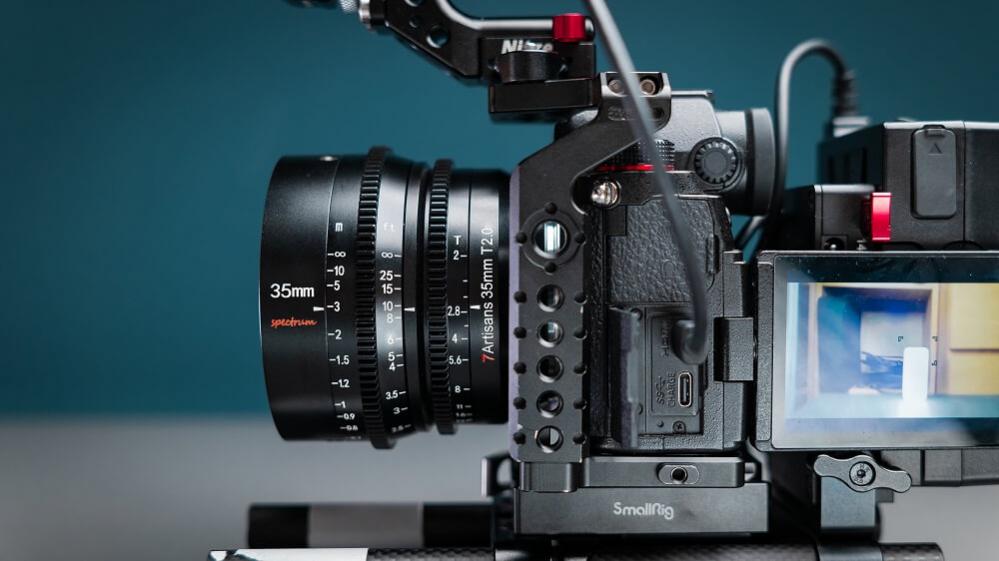  7Artisans 35mm T2.0 Fullformat Cinema Objektiv fr Sony E