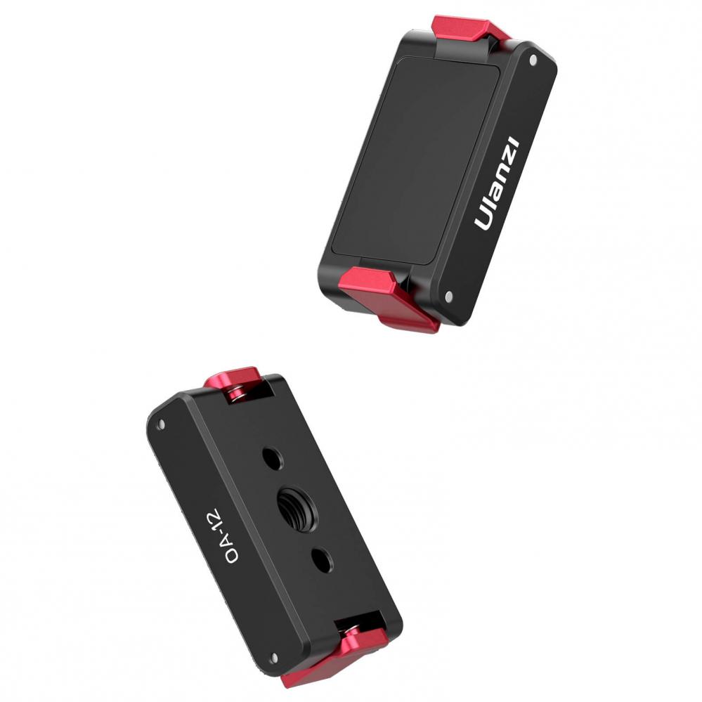 Ulanzi Adapter med 1/4-tum gänga magnetisk fäste för DJI Action 2