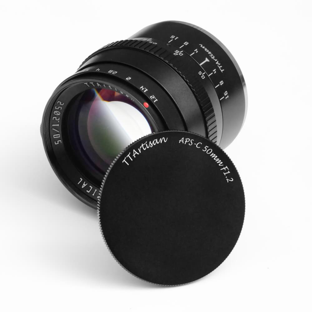  TTartisan 50mm f/1.2 Objektiv APS-C för Fujifilm X