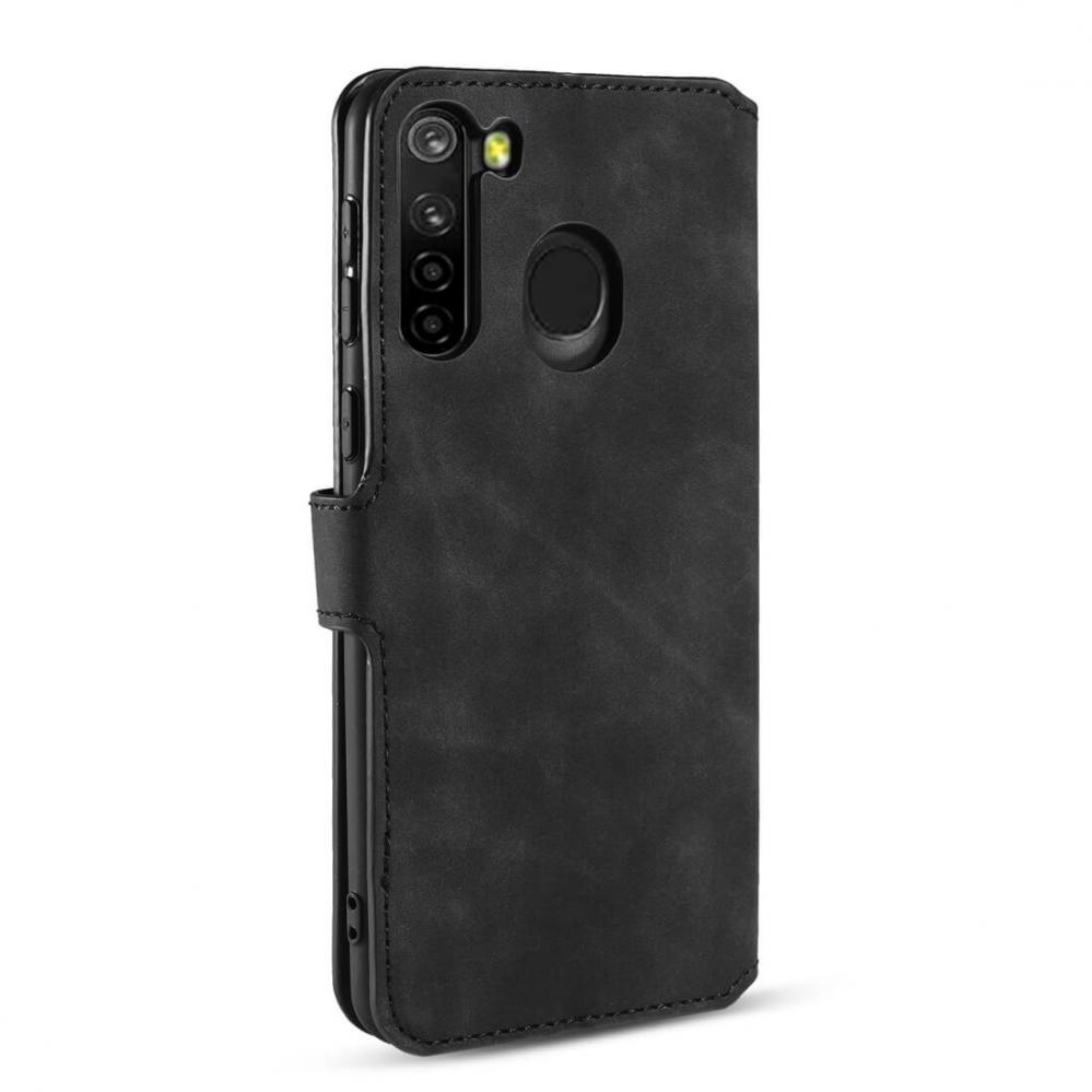 DG.MING Plånboksfodral för Galaxy A21 Svart