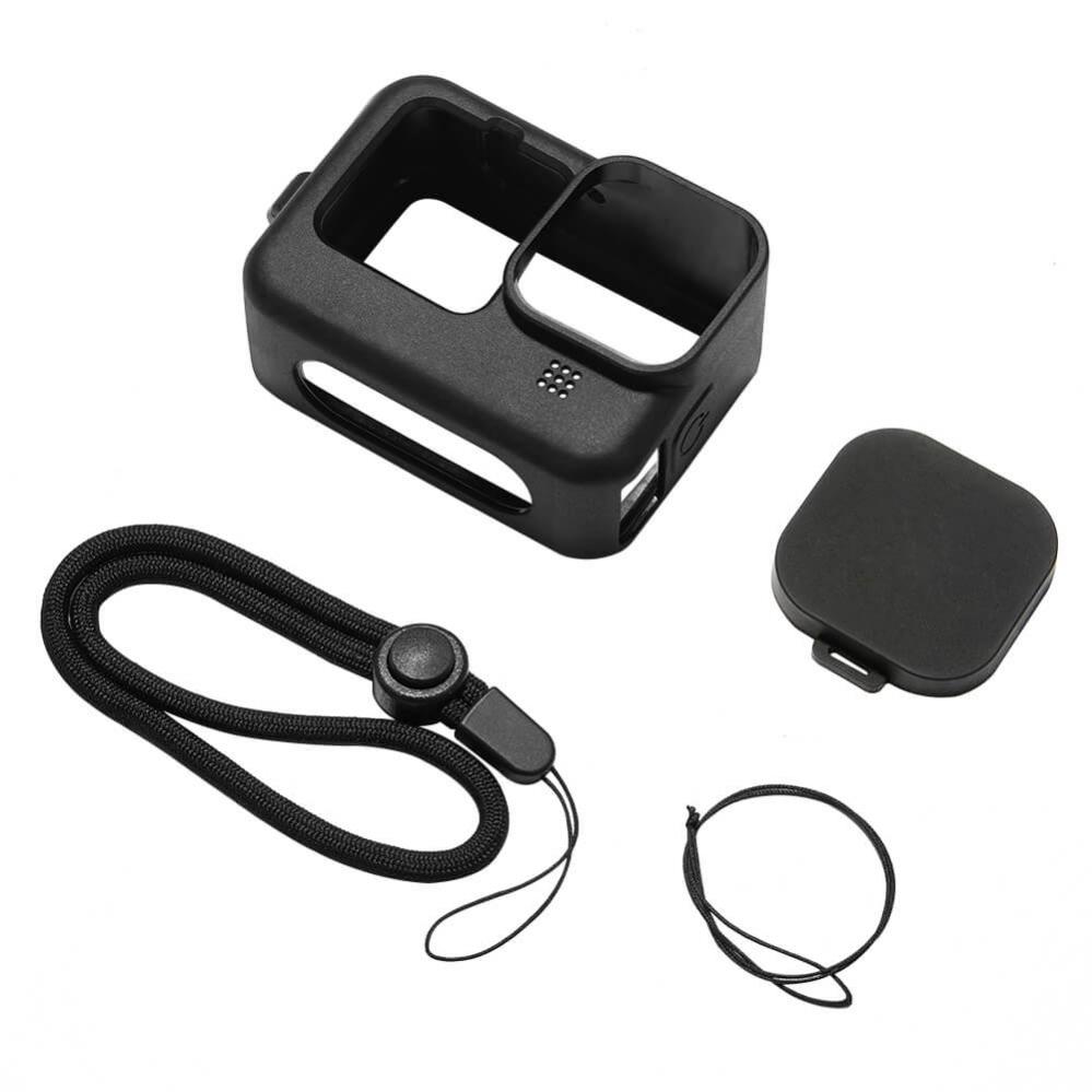 Puluz Silikonskydd med objektivlock för GoPro Hero9/ Hero10 Black