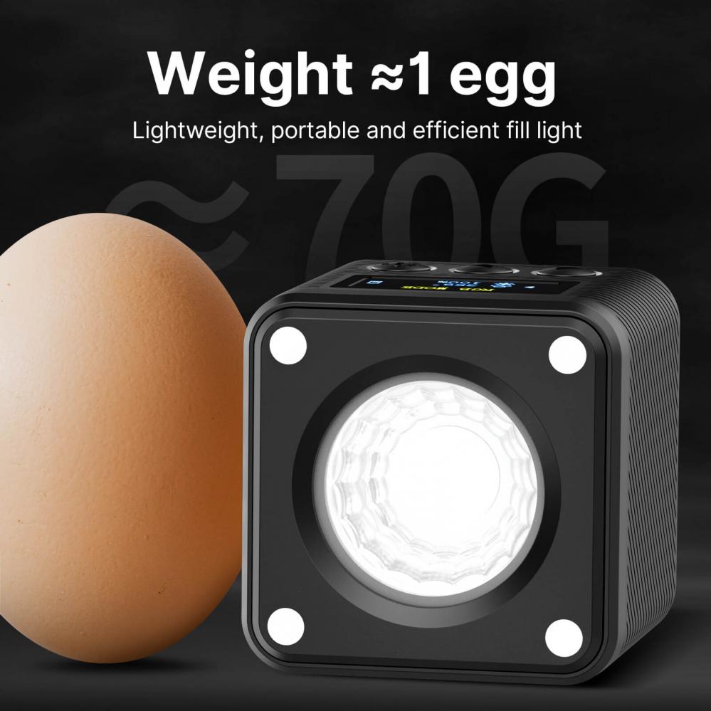 Ulanzi L2 RGB Led-belysning för filminspelning fotografering