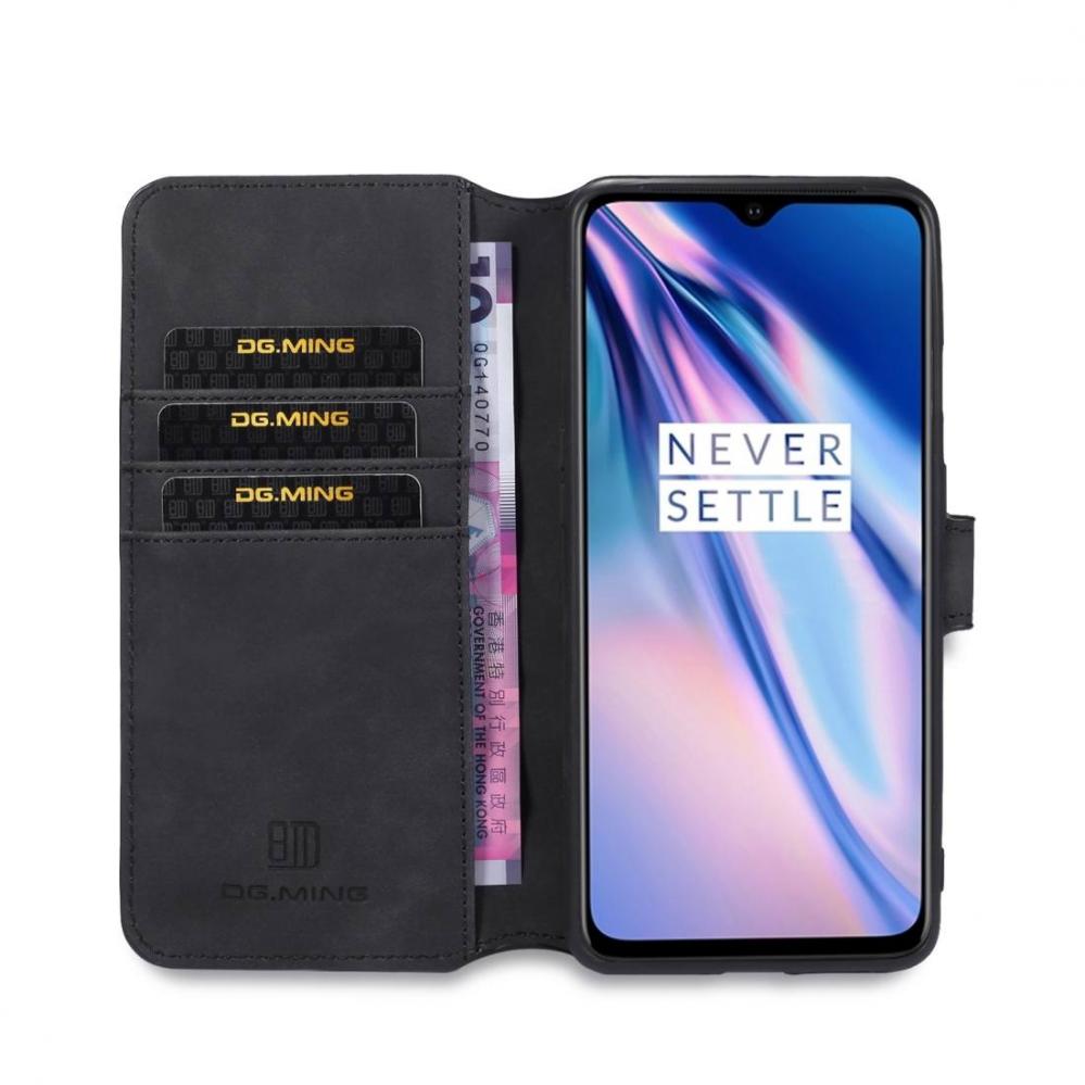  DG.MING Plnboksfodral fr OnePlus 7T med smart och stilren design