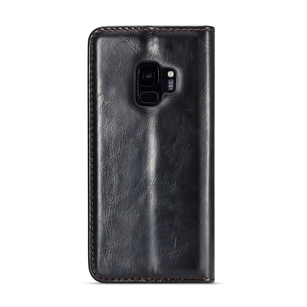 CaseMe Plånboksfodral med kortplats för Galaxy S9 Svart