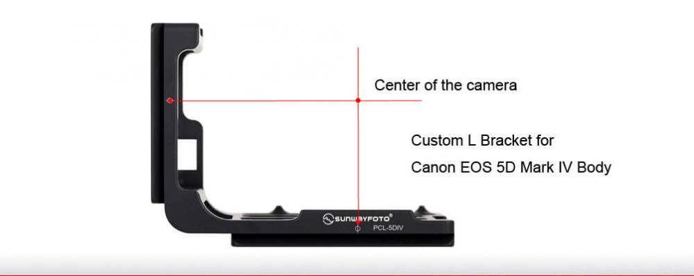 Sunwayfoto L-Bracket för Canon EOS 5D Mark IV