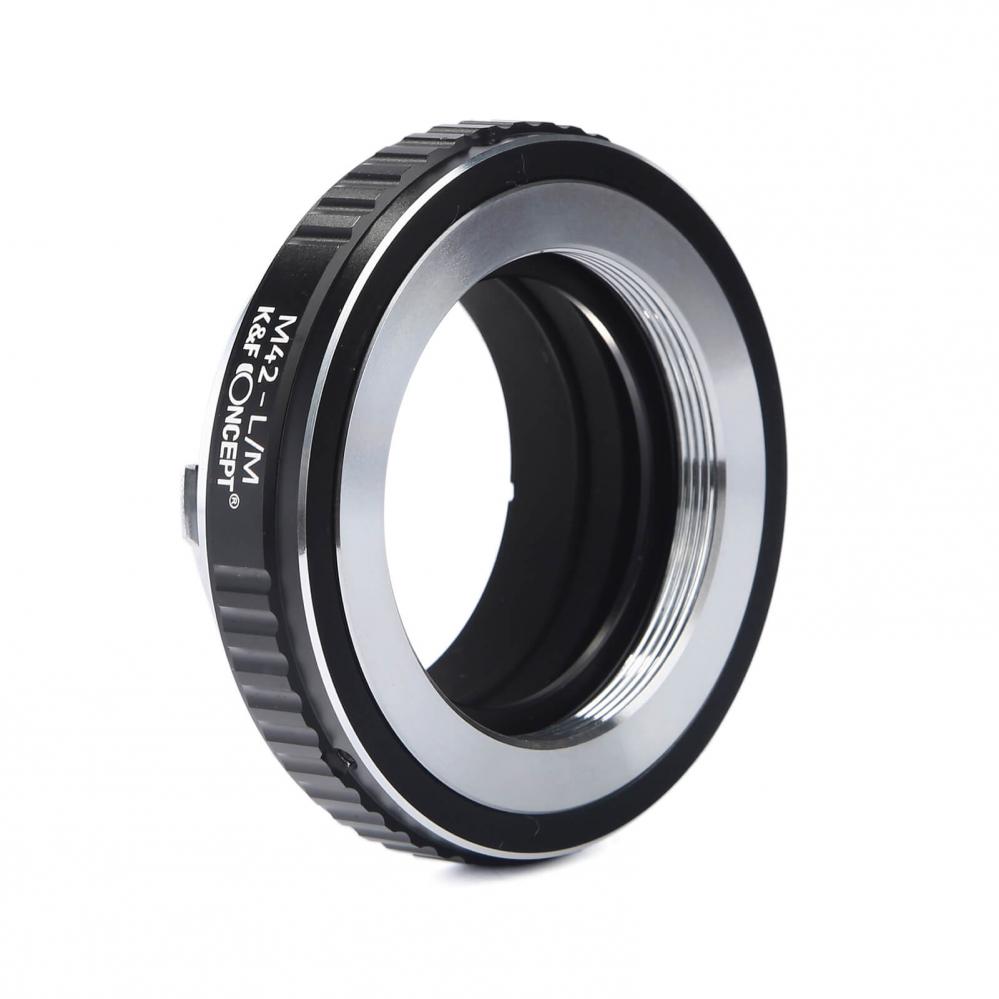 K&F Objektivadapter till M42 objektiv för Leica M kamerahus