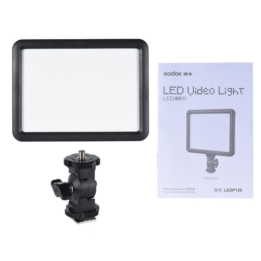 Godox LEDP120C Ultratunt kontinuerligt videoljus 17.5x13cm