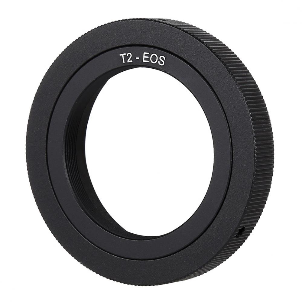 Objektivadapter till T2-fäste för Canon EOS kamerahus