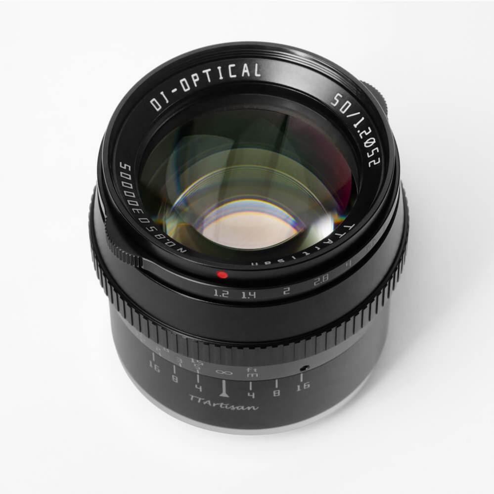  TTartisan 50mm f/1.2 Objektiv APS-C för Leica L