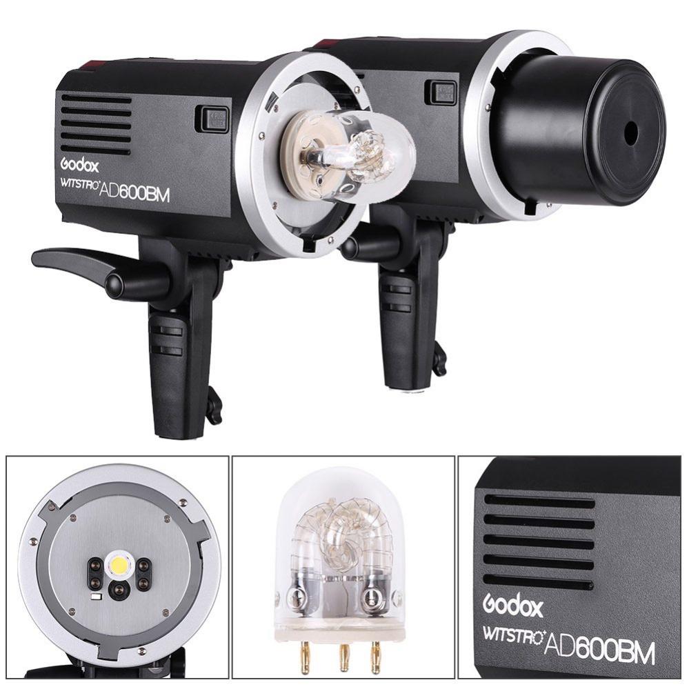 Godox Witstro AD600BM Studioblixt-kit med fäste för Bowens