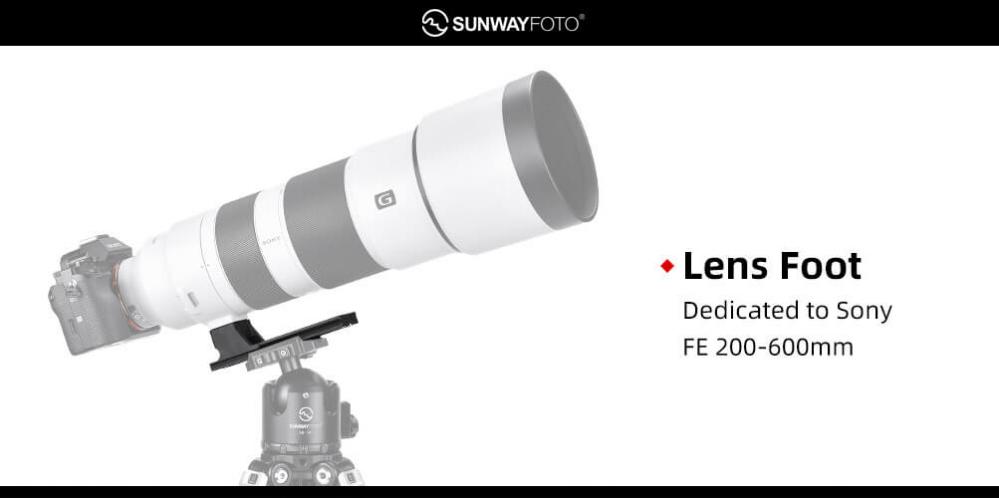  Sunwayfoto LF-S2 Stativfste fr Sony FE 200-600