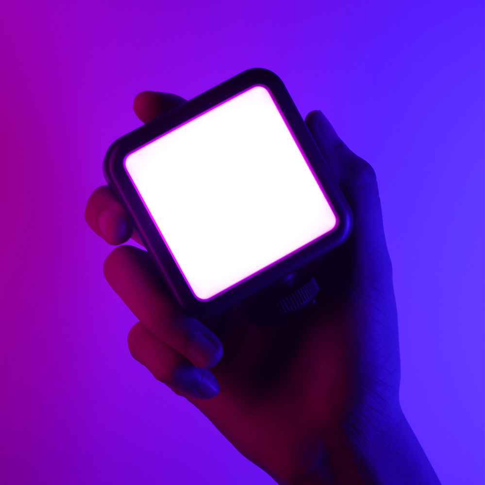 Ulanzi RGB Led-Panel Mini för kamera med inbyggt batteri