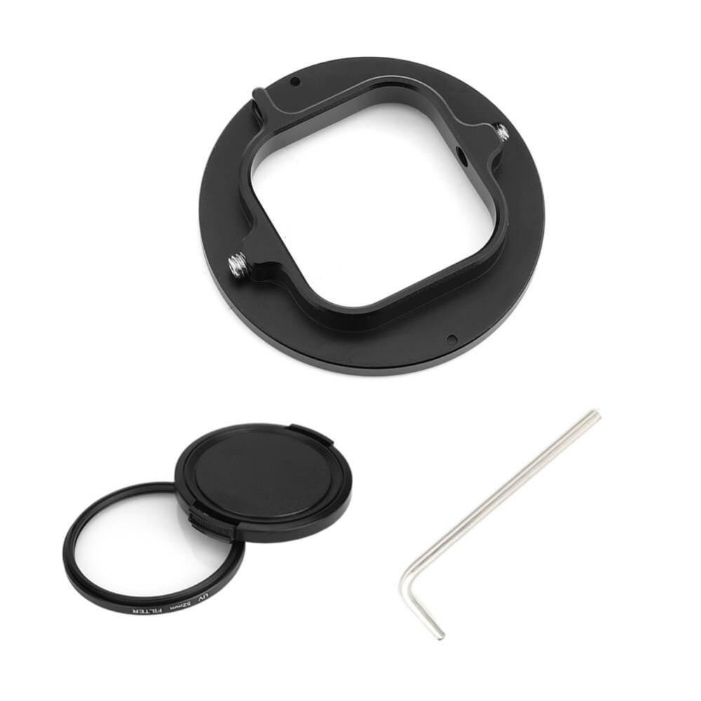  Puluz 52mm Linsfilteradapterring fr GoPro Hero10 Svart/ Hero9 Svart