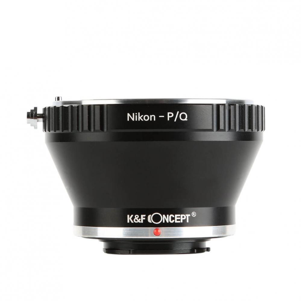  K&F Concept Objektivadapter till Nikon F objektiv fr Pentax Q kamerahus