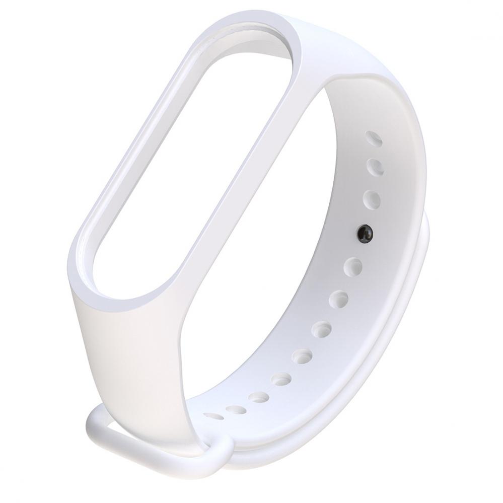  Armband fr Xiaomi Mi Band 3 Vit silikon