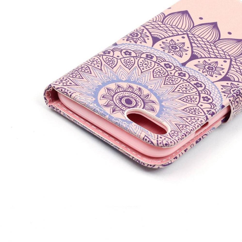  Plånboksfodral för iPhone 7/8 - Mandalablomma