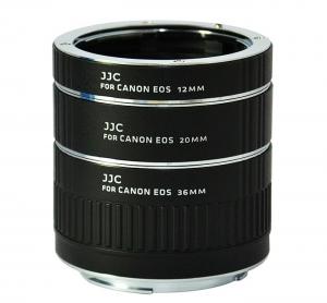  JJC AET-CS Mellanringar 12mm,20mm & 36mm elektronisk för Canon EOS