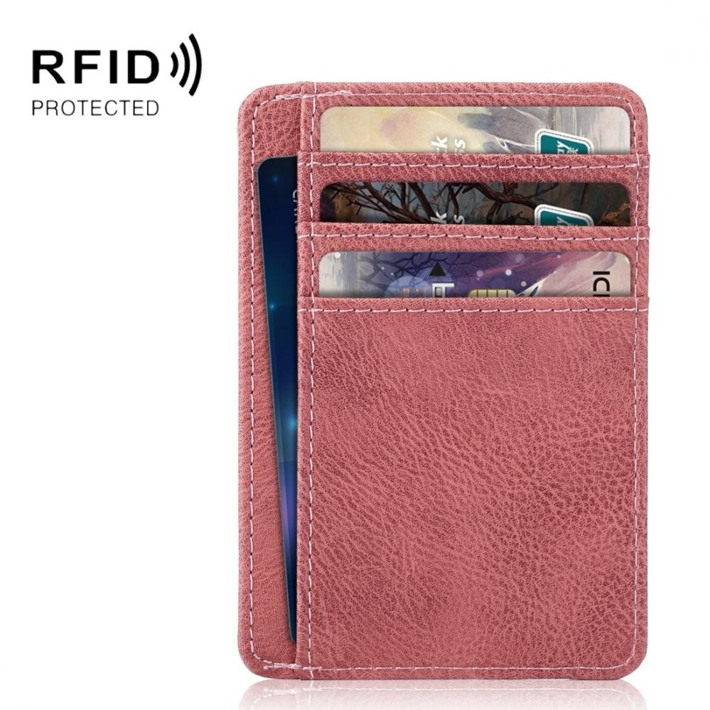 Plånbok med RFID-skydd och plats för ID-kort/ kreditkort