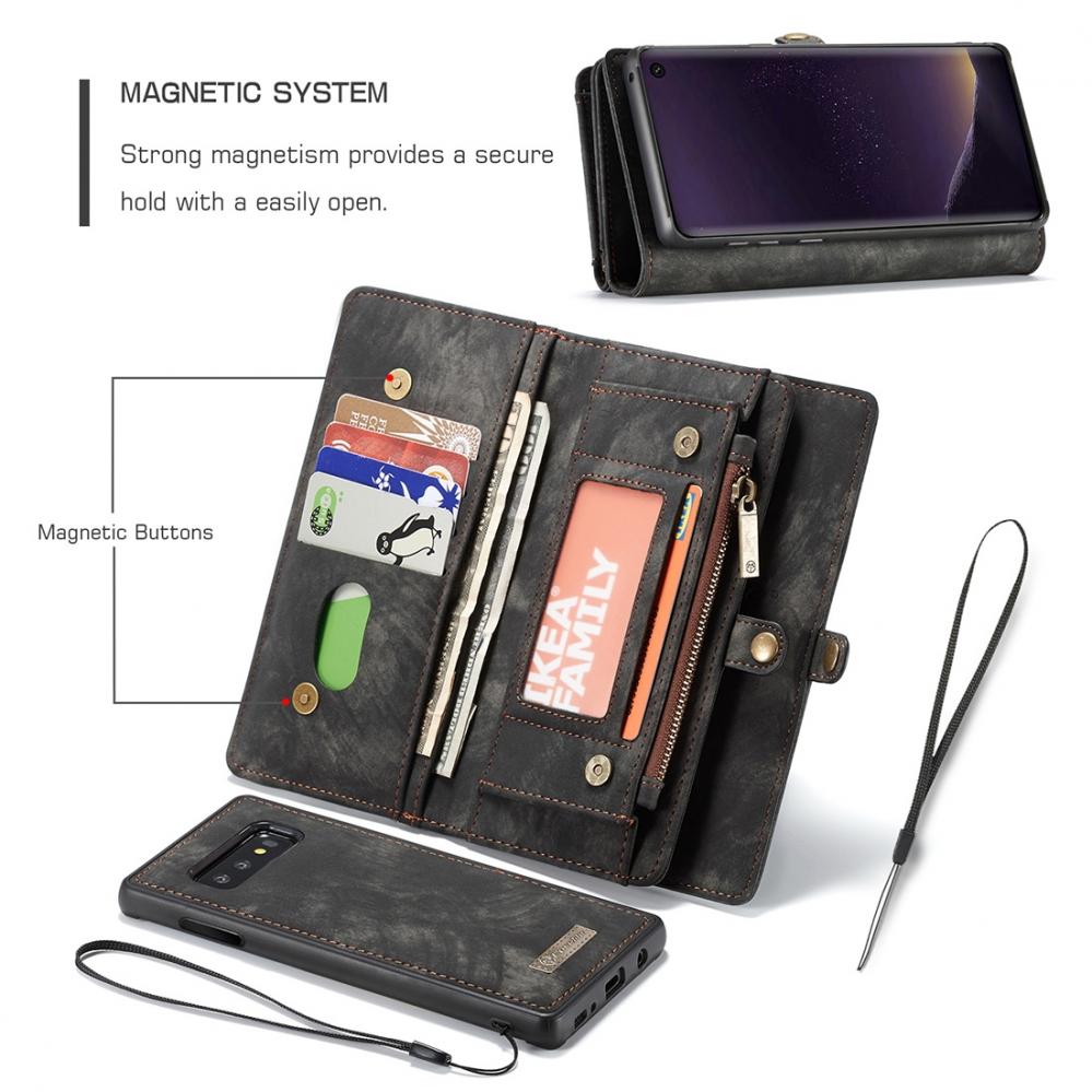 Plånboksfodral med magnetskal för Galaxy S10e - CaseMe