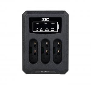  JJC USB-driven batteriladdare 3x för Sony NP-BX1