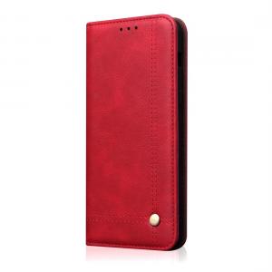  Plånboksfodral för Huawei Mate 20 - Mönster med nit Röd