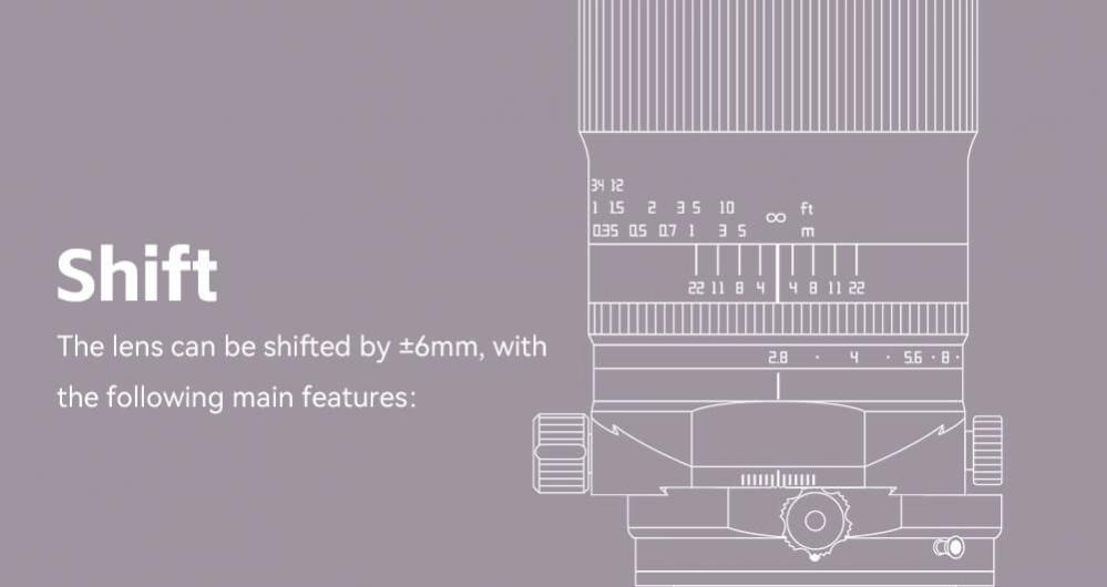  TTArtisan 100mm f/2.8 Tilt-Shift Makroobjektiv Fullformat fr Fujifilm X