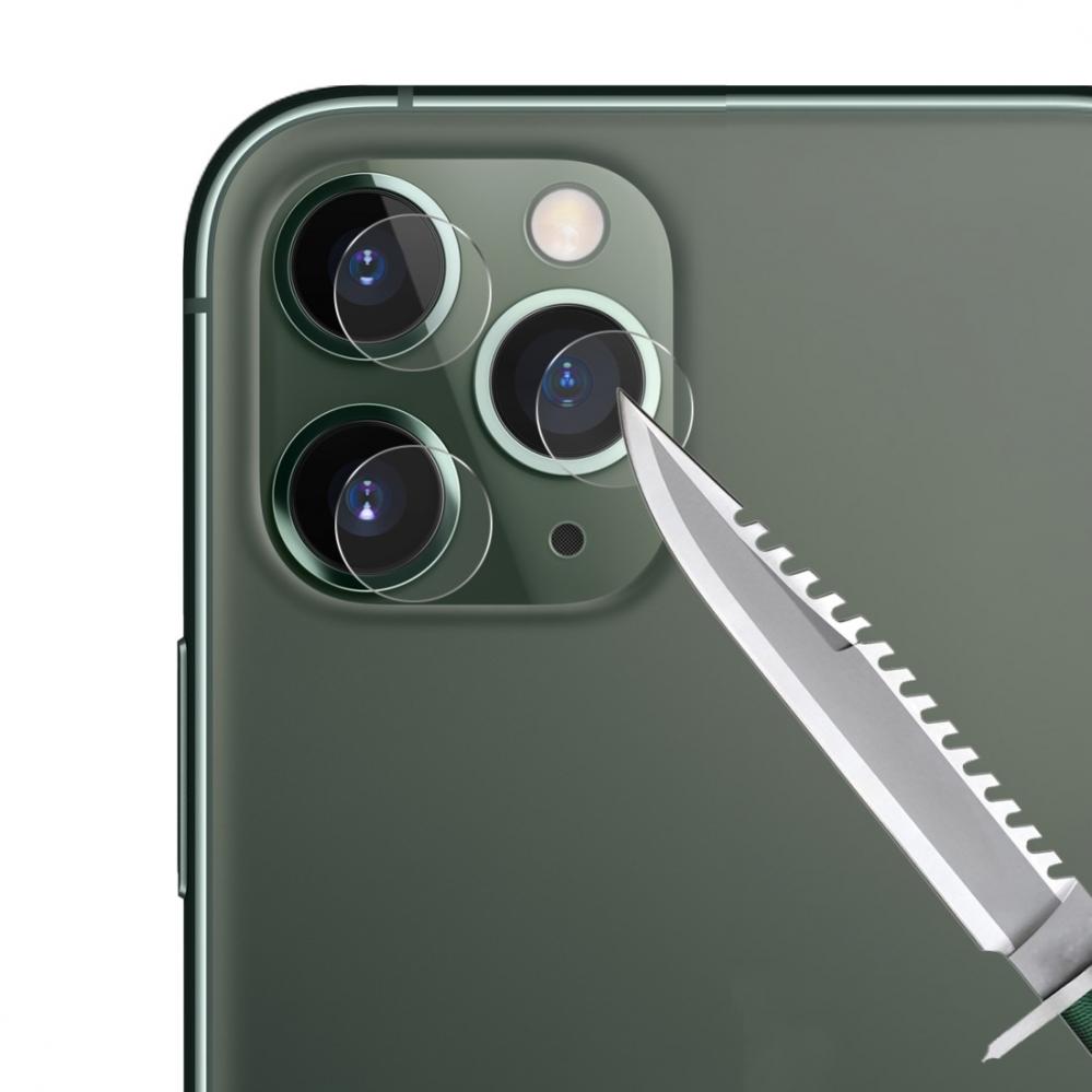 Linsskydd till bakre kameralins för iPhone 11 Pro / 11 Pro av härdat glas