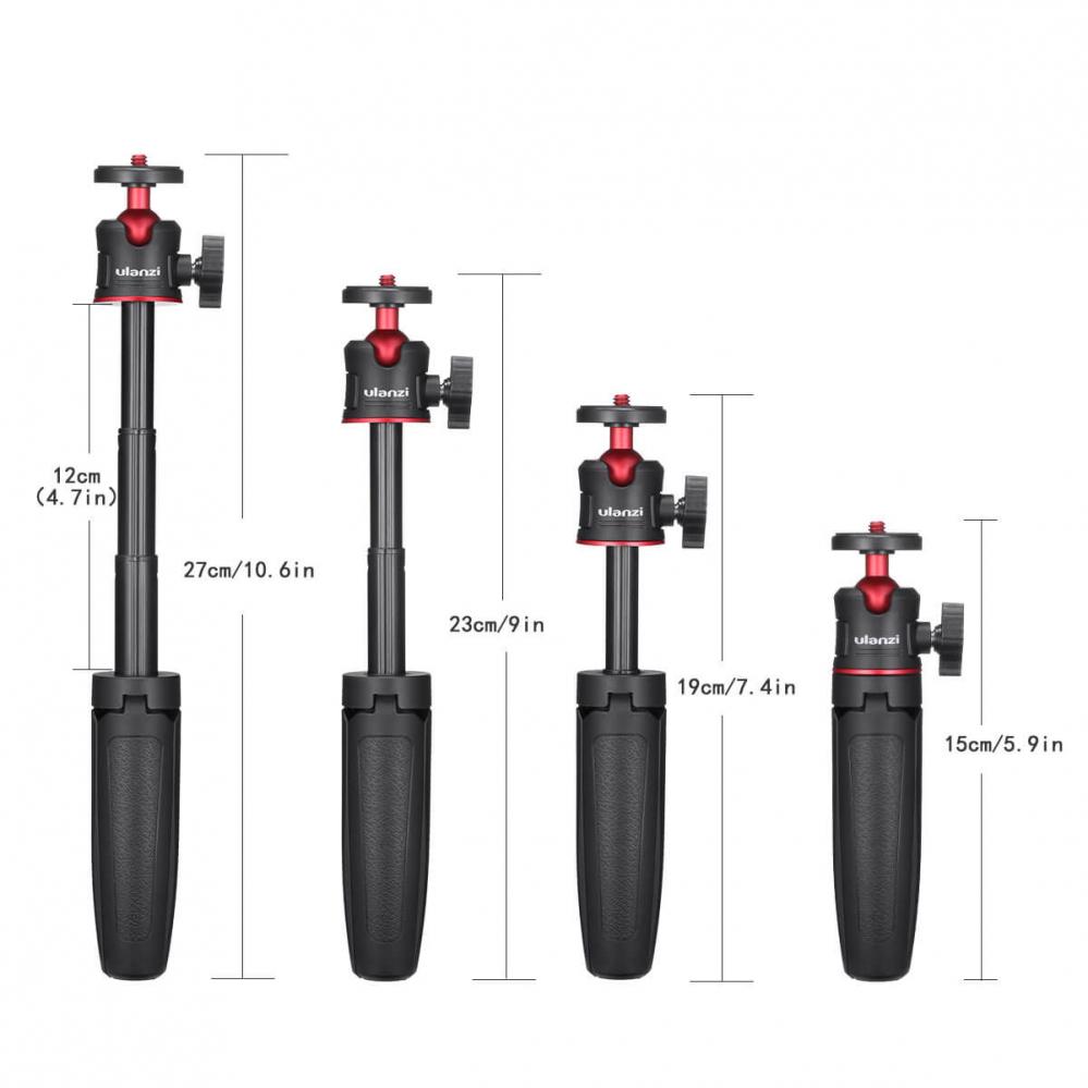  Ulanzi Ministativ & handgrepp 2-i-1-paket