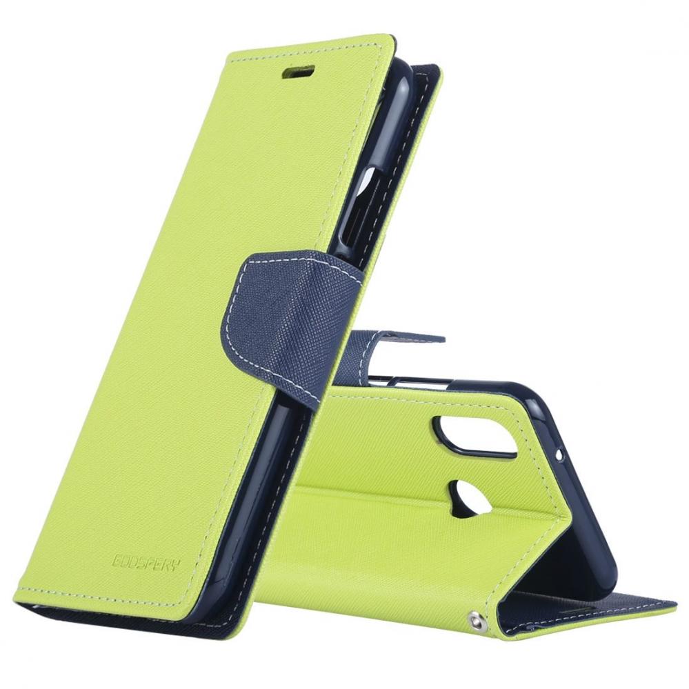  GOOSPERY För Huawei P20 Lite Grön - Plånboksfodral med kortplatser