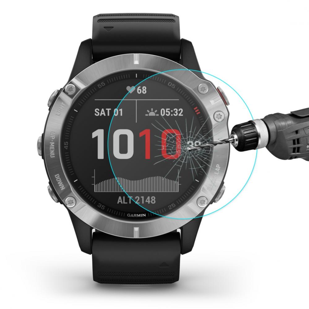  Displayskydd fr Garmin Fenix 6X / Fenix 6X Pro av hrdat glas