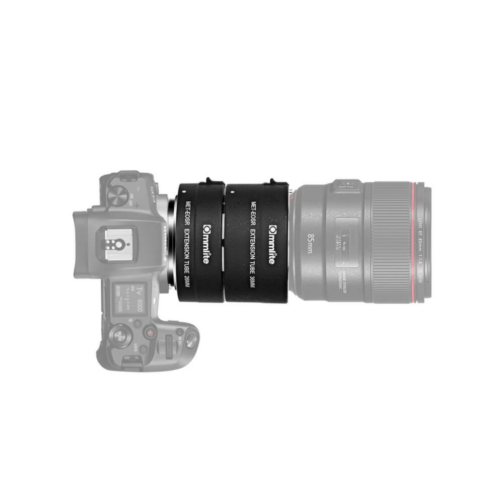 Commlite Mellanringar 26mm & 36mm elektronisk för Canon EOS R