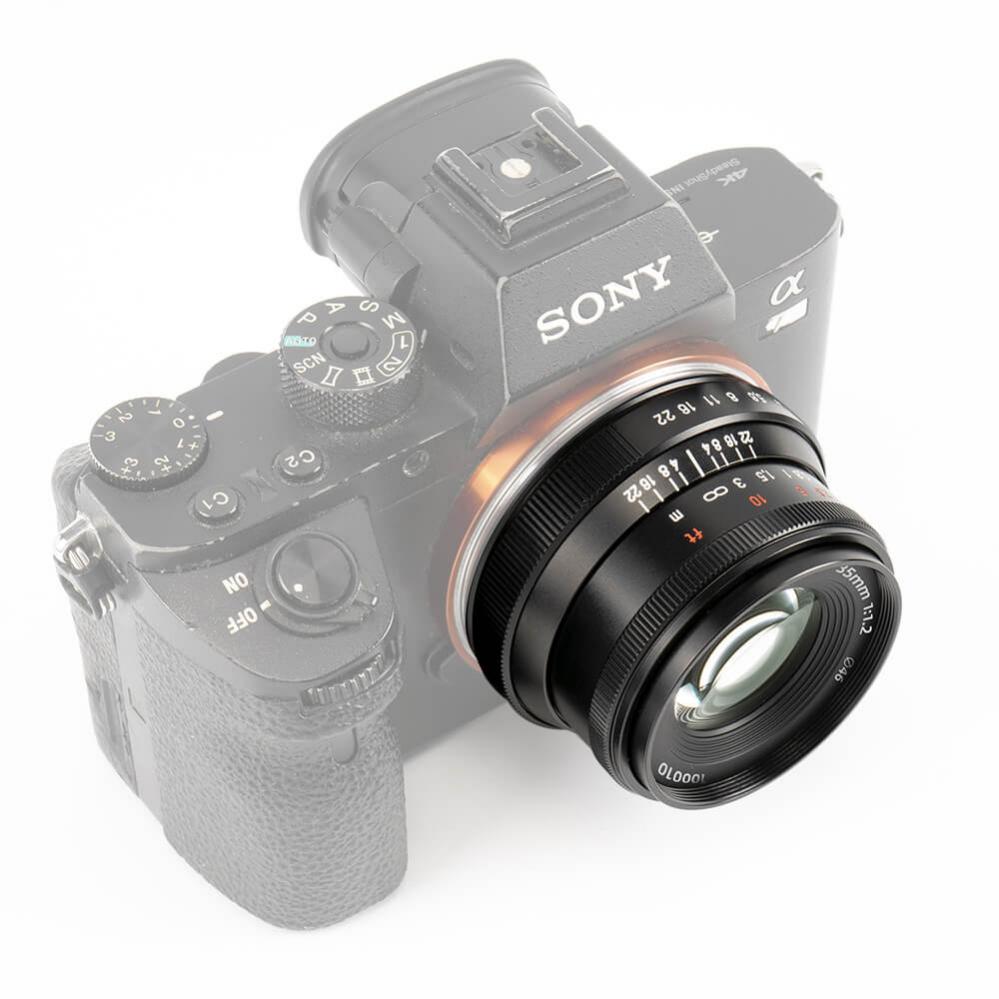  7Artisans 35mm f/1.2 Mark II objektiv APS-C fr Sony E