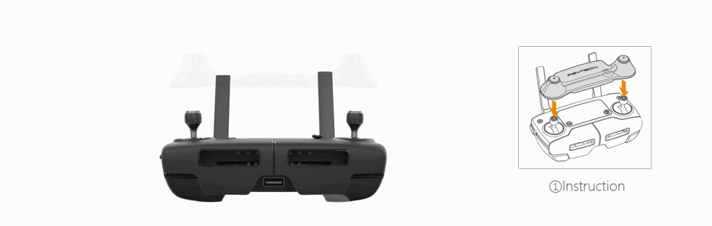 PGYTECH Spakskydd/Joystickskydd för DJI Mavic Pro fjärrkontroll