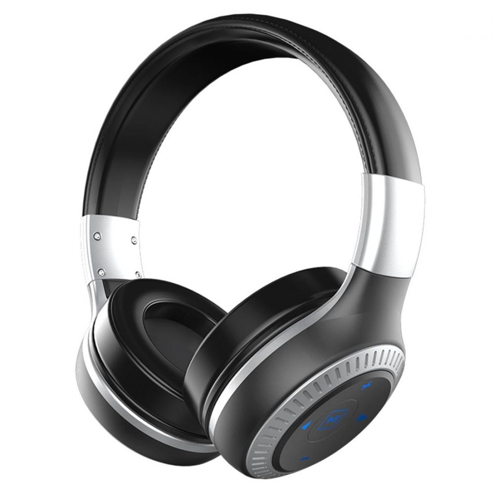 ZEALOT Bluetooth Hörlurar med mikrofon och 3.5mm ljudkabel