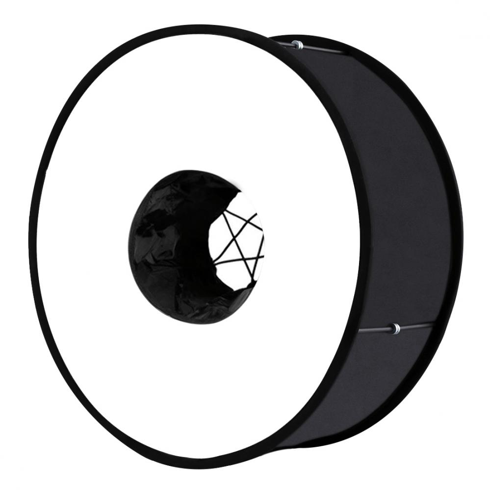 Puluz Rund makro- porträtt-softbox 45cm för Speedlight