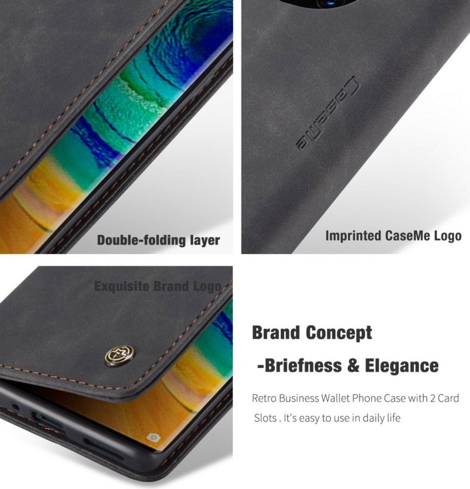 Flipfodral med kortplats för Huawei Mate 30 Pro - CaseMe